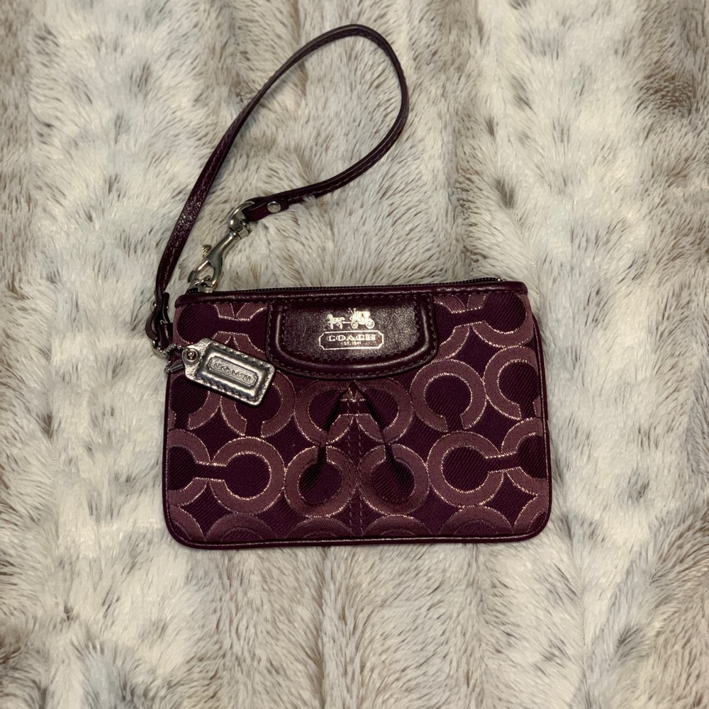 Coach wristlet